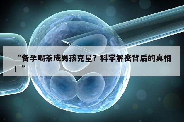 “备孕喝茶成男孩克星？科学解密背后的真相！”