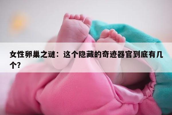 女性卵巢之谜：这个隐藏的奇迹器官到底有几个？