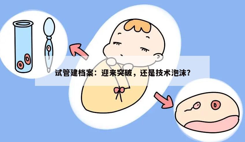 试管建档案：迎来突破，还是技术泡沫？