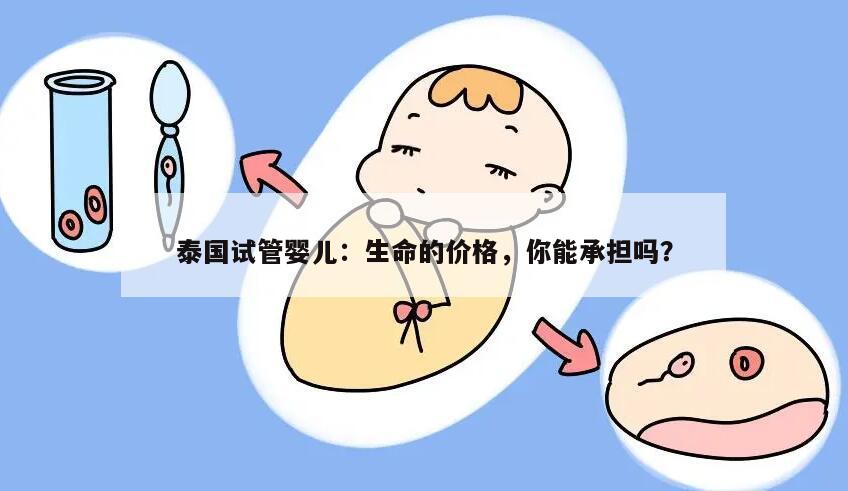 泰国试管婴儿：生命的价格，你能承担吗？