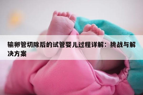 输卵管切除后的试管婴儿过程详解：挑战与解决方案