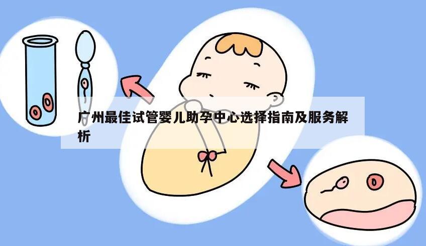 广州最佳试管婴儿助孕中心选择指南及服务解析