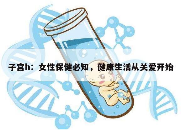 子宫h：女性保健必知，健康生活从关爱开始